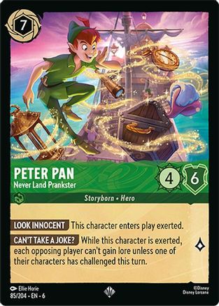 Peter Pan - Never Land Prankster (85/204) - Azurite Sea