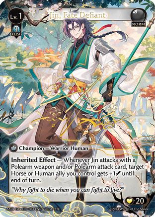 Jin, Fate Defiant (CSR) (004) - Mortal Ambition Foil