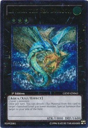 Leviair the Sea Dragon (UTR) (GENF-EN043) - Generation Force 1st Edition
