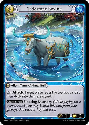 Tidestone Bovine (159) - Mortal Ambition