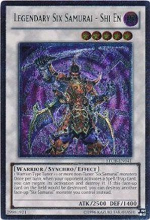 Legendary Six Samurai - Shi En (UTR) (STOR-EN041) - Storm of Ragnarok 1st Edition