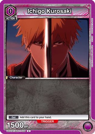 Ichigo Kurosaki (039) (Box Topper Foil) (UE01BT/BLC-1-039) - BLEACH ThousandYear Blood War Foil