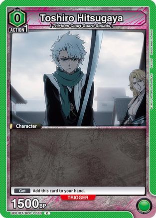 Toshiro Hitsugaya (083) (Box Topper Foil) (UE01BT/BLC-1-083) - BLEACH ThousandYear Blood War Foil