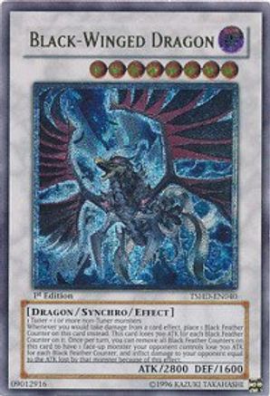 Black-Winged Dragon (UTR) (TSHD-EN040) - The Shining Darkness Unlimited