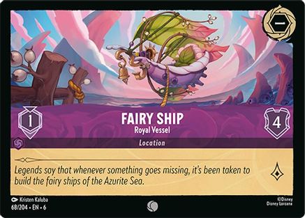 Fairy Ship - Royal Vessel (68/204) - Azurite Sea