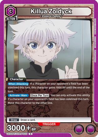 Killua Zoldyck (002) (UE02BT/HTR-P-002) - Hunter x Hunter Foil