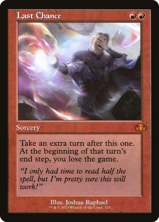 Last Chance (DMR-325) - Dominaria Remastered Foil