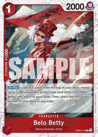 Belo Betty (Jolly Roger Foil) (OP05-015) - Premium Booster Foil