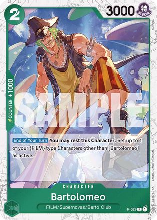 Bartolomeo (P-029) (P-029) - Premium Booster Foil