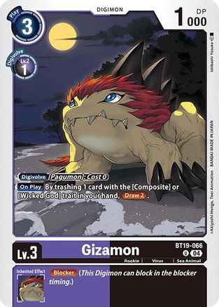 Gizamon (BT19-066) - Release Special Booster 2.0