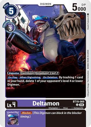 Deltamon - BT19-069 (BT19-069) - Release Special Booster 2.0