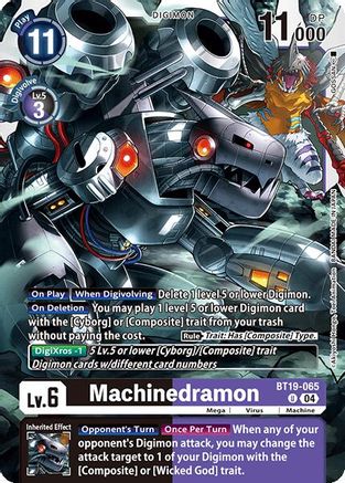 Machinedramon - BT19-065 (BT19-065) - Release Special Booster 2.0