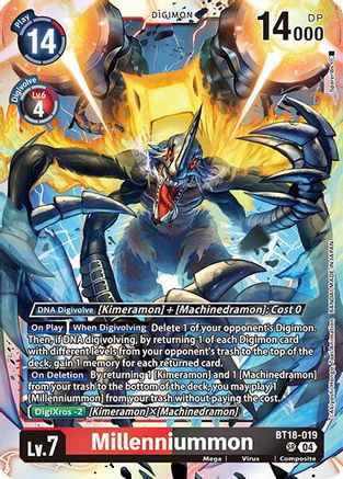 Millenniummon (BT18-019) - Release Special Booster 2.0 Foil