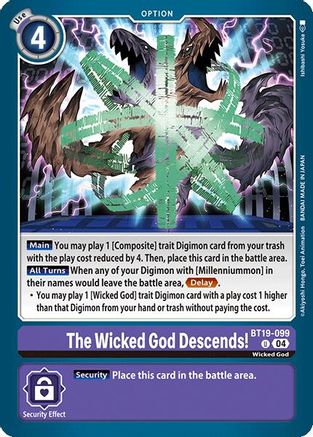 The Wicked God Descends! (BT19-099) - Release Special Booster 2.0