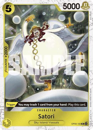 Satori (Premium Foil) (OP05-105) - Premium Booster Foil