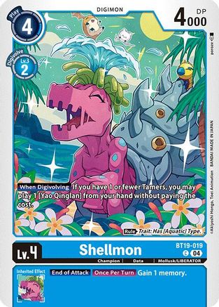 Shellmon (BT19-019) - Release Special Booster 2.0