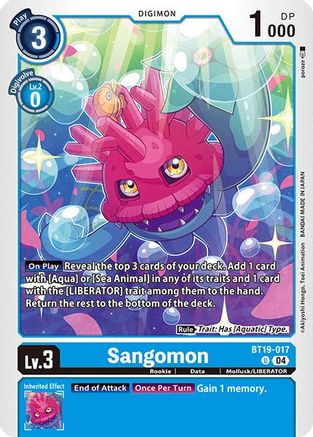 Sangomon (BT19-017) - Release Special Booster 2.0