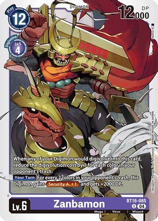 Zanbamon (BT18-085) - Release Special Booster 2.0