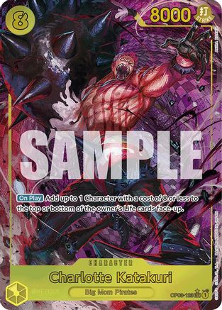 Charlotte Katakuri (OP03-123) - Premium Booster Foil