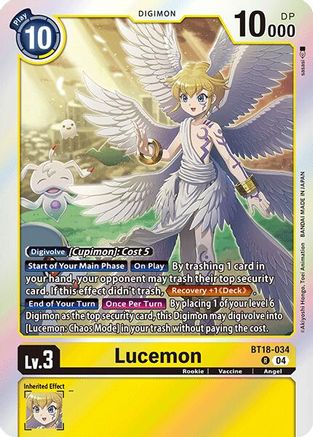 Lucemon (BT18-034) - Release Special Booster 2.0 Foil