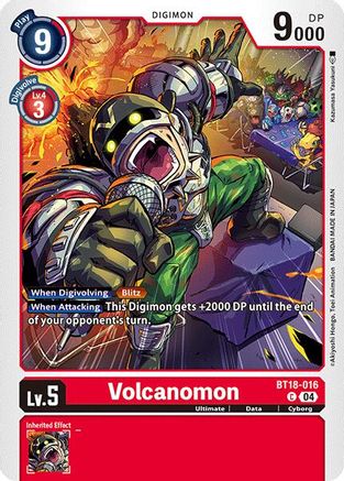 Volcanomon (BT18-016) - Release Special Booster 2.0