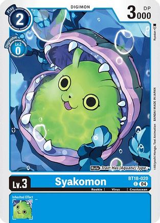 Syakomon (BT18-020) - Release Special Booster 2.0