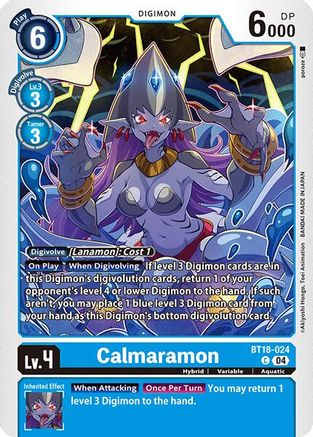 Calmaramon (BT18-024) - Release Special Booster 2.0