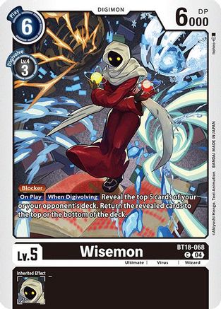 Wisemon (BT18-068) - Release Special Booster 2.0