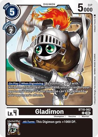 Gladimon (BT18-062) - Release Special Booster 2.0