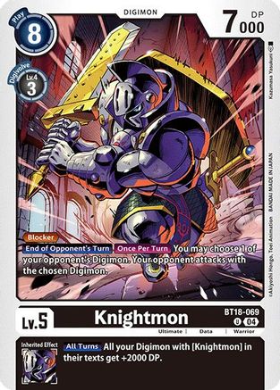 Knightmon (BT18-069) - Release Special Booster 2.0