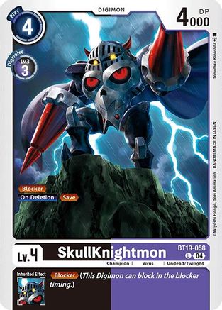 SkullKnightmon (BT19-058) - Release Special Booster 2.0