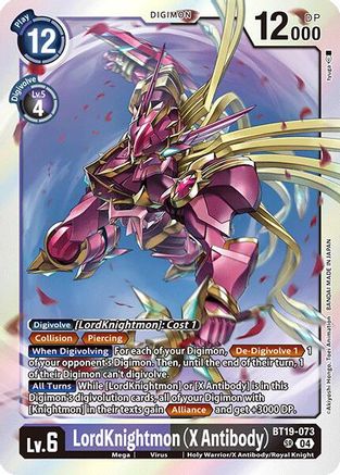 LordKnightmon (X Antibody) (BT19-073) - Release Special Booster 2.0 Foil