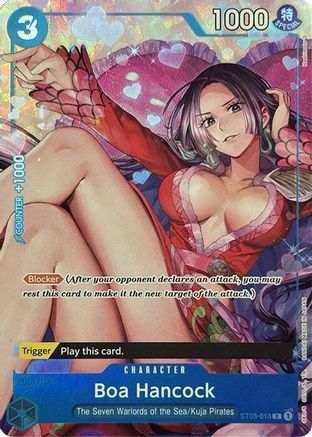 Boa Hancock (Premium Card Collection -Best Selection Vol. 2-) (ST03-013) - One Piece Promotion Cards Foil