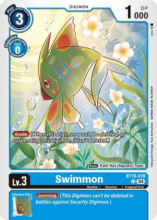 Swimmon (BT19-018) - Release Special Booster 2.0