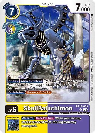 SkullBaluchimon (BT19-039) - Release Special Booster 2.0