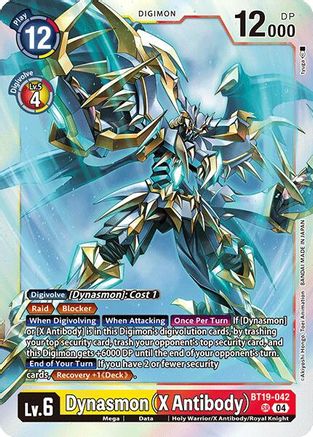 Dynasmon (X Antibody) (BT19-042) - Release Special Booster 2.0 Foil