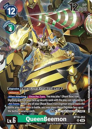 QueenBeemon (BT19-053) - Release Special Booster 2.0 Foil