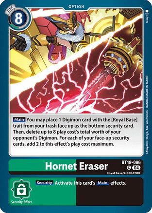 Hornet Eraser (BT19-096) - Release Special Booster 2.0