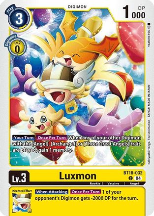 Luxmon (BT18-032) - Release Special Booster 2.0