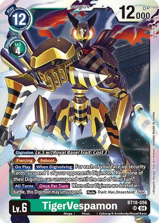 TigerVespamon (BT18-056) - Release Special Booster 2.0 Foil