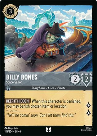 Billy Bones - Space Sailor (185/204) - Azurite Sea