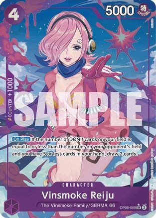 Vinsmoke Reiju (OP06-069) (OP06-069) - Premium Booster Foil