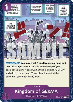 Kingdom of GERMA (OP06-079) - Premium Booster Foil