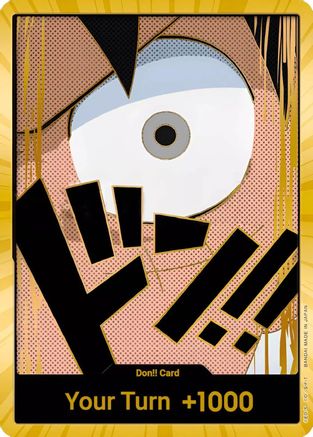 DON!! Card (Luffy) - Premium Booster Foil