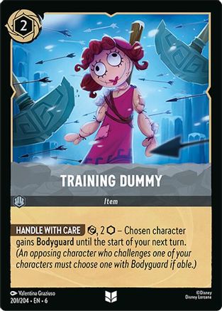 Training Dummy (201/204) - Azurite Sea Cold Foil