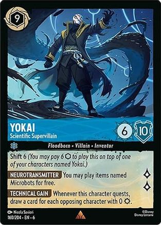 Yokai - Scientific Supervillain (160/204) - Azurite Sea