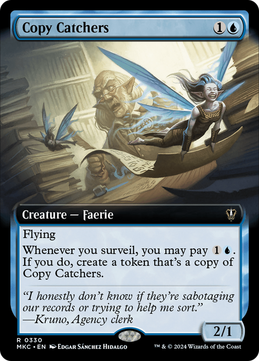 Copy Catchers (MKC-330) - Murders at Karlov Manor Commander: (Extended Art)