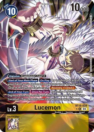 Lucemon (Alternate Art) (BT18-034) - Release Special Booster 2.0 Foil