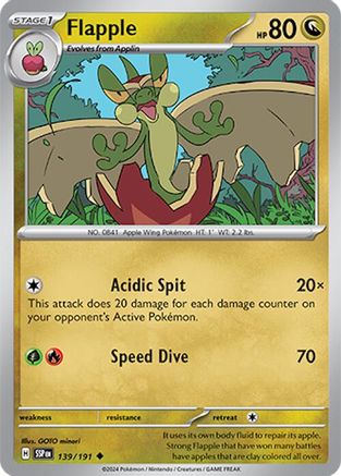 Flapple - 139/191 139 - SV08 Surging Sparks