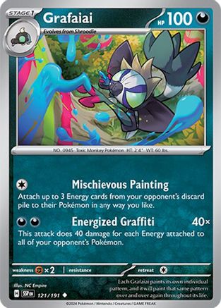 Grafaiai 121 - SV08 Surging Sparks Reverse Holofoil